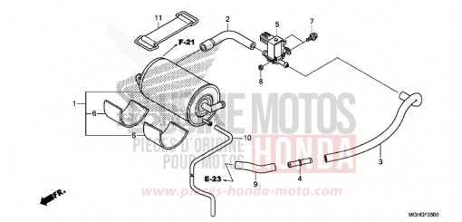 CUVETTE VFR1200XG de 2016